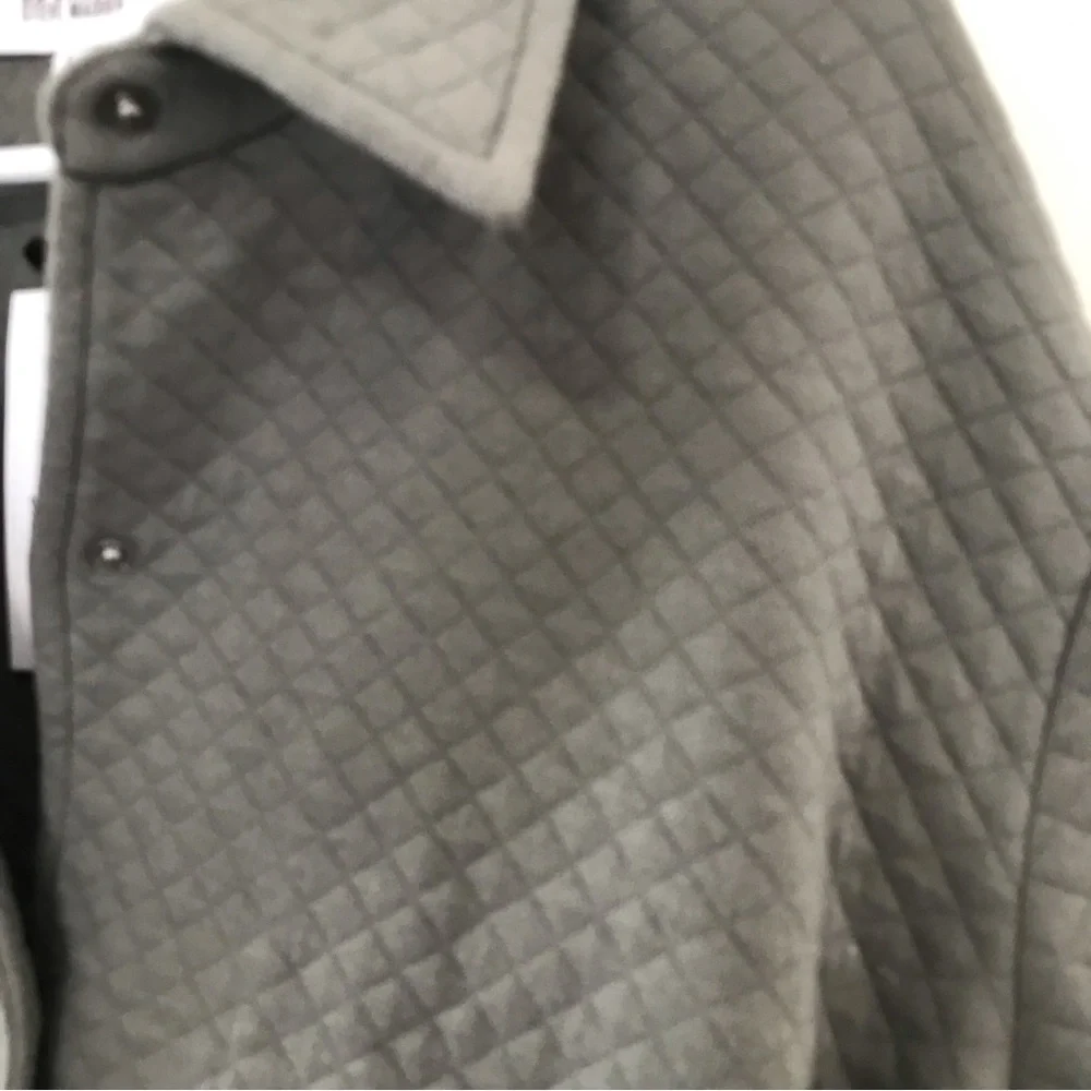BB Dakota by Steve Madden Green Quilted Knit Utility Jacket - Picture 3 of 8